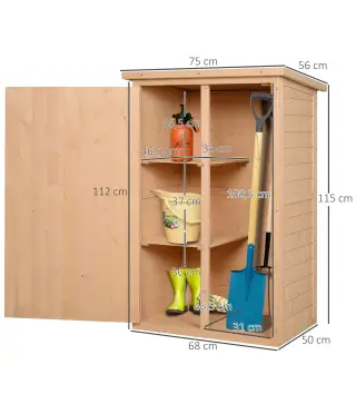 Caseta de Madera para Jardín