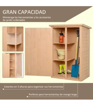 Caseta de Madera para Jardín