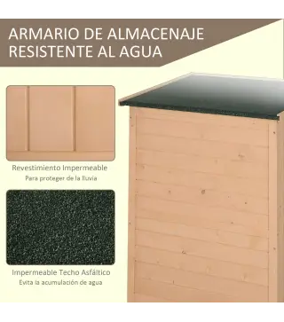 Caseta de Madera para Jardín