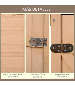 Caseta de Madera para Jardín