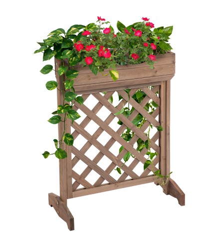 Jardinera con Enrejado