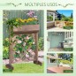Jardinera con Enrejado Jardinera con Enrejado