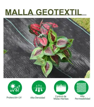 Rollo de Malla Geotextil