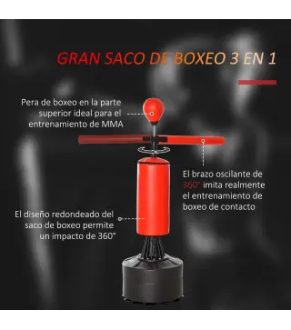 Saco de Boxeo de Pie