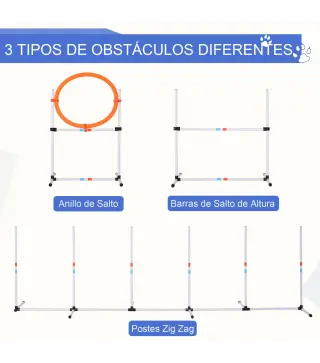 Set de Entrenamiento de Agilidad para Perros