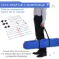 Set de Entrenamiento de Agilidad para Perros con Bolsa de Transporte Incluida 71x67x95 cm Blanco y Naranja