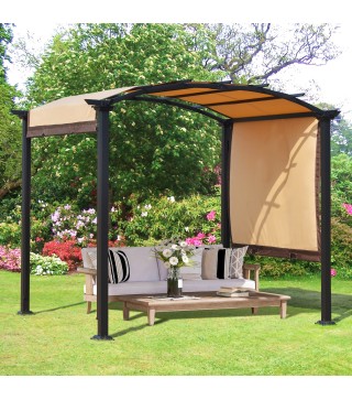 Pérgola con Techo Retráctil