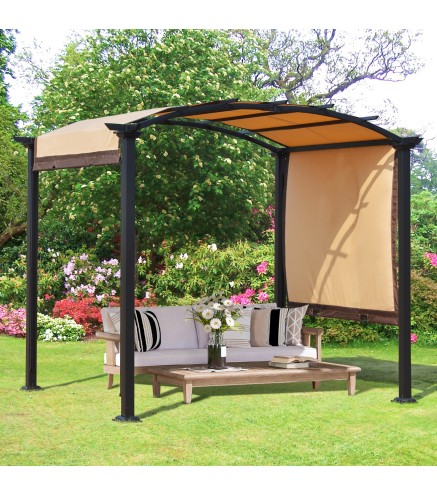 Pérgola con Techo Retráctil