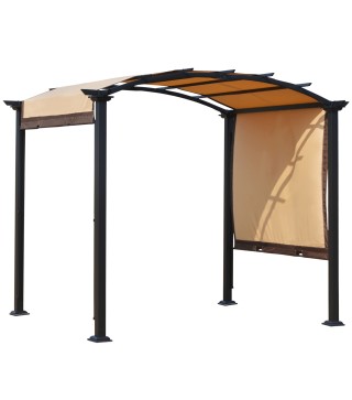Pérgola con Techo Retráctil