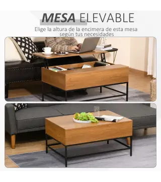Mesa de Centro Elevable