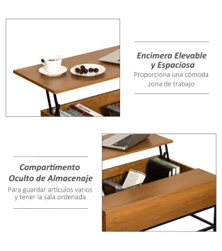 Mesa de Centro Elevable