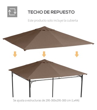 Techo de Repuesto para Cenador