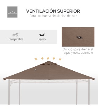 Techo de Repuesto para Cenador