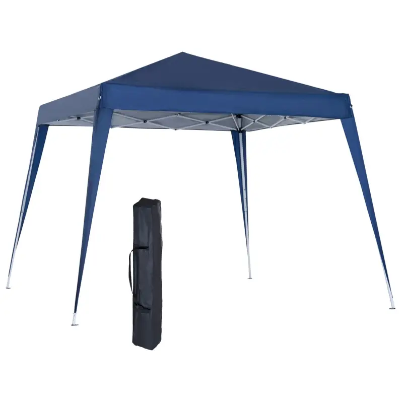 Carpa Plegable 3x3 m, Pop-up, Cenador Pabellón de Jardín, Altura Ajustable con Bolsa de Transporte, Anti-UV, Impermeable, Gazebo