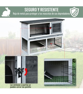 Conejera de Madera