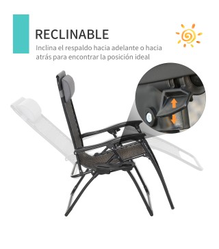 Tumbona Plegable