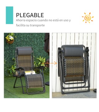 Tumbona Plegable
