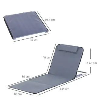 Conjunto de 2 Esterillas de Playa