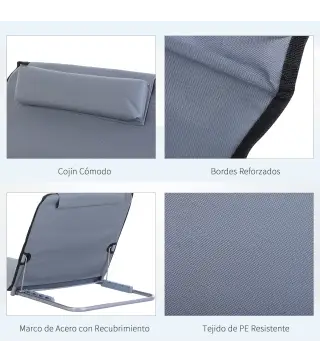 Conjunto de 2 Esterillas de Playa