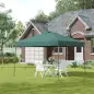 Cenador Plegable 3x3m Carpa de Jardín con Bolsa de Transporte con Ruedas Impermeable y Marco de Acero Gazebo para Exterior Fiest Cenador Plegable 3x3m Carpa de Jardín con Bolsa de Transporte con Ruedas Impermeable y Marco de Acero Gazebo para Exterior Fiest