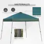 Cenador Plegable 3x3m Carpa de Jardín con Bolsa de Transporte con Ruedas Impermeable y Marco de Acero Gazebo para Exterior Fiest