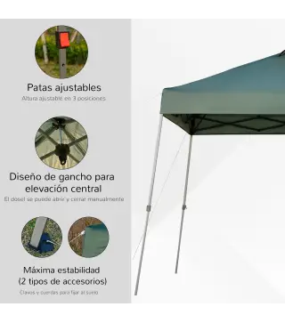 Cenador Plegable