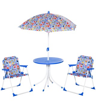 Juego de Muebles de Jardín para Niños