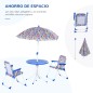 Juego de Muebles de Jardín para Niños