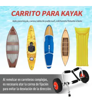 Carro de Transporte para Kayak