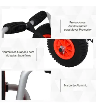 Carro de Transporte para Kayak