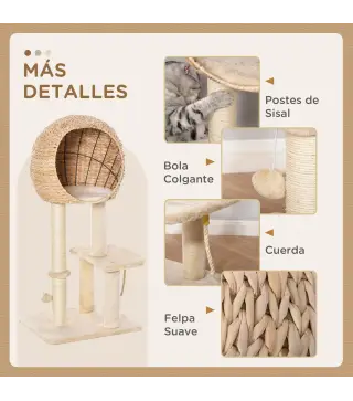 Árbol Rascador para Gatos