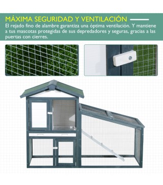 Conejera de Madera