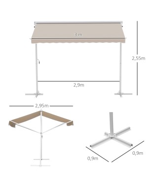 Toldo de Pie