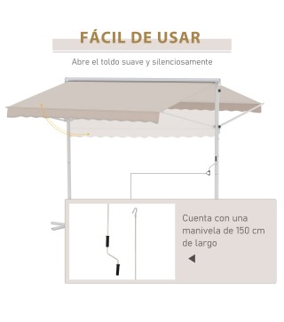 Toldo de Pie