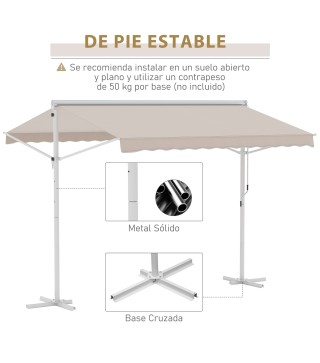 Toldo de Pie