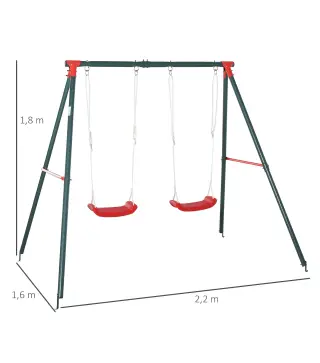 Columpio Doble para Niños
