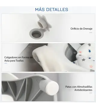 Bañera para Bebé Plegable