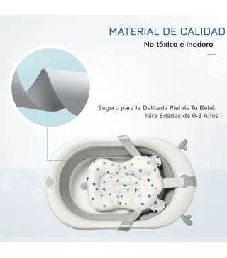 Bañera para Bebé Plegable