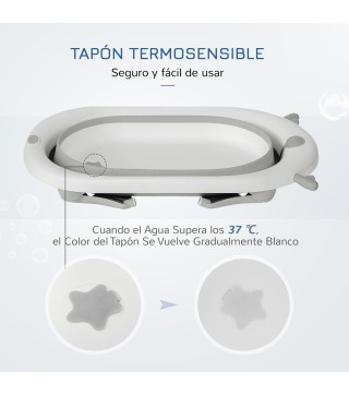 Bañera para Bebé Plegable