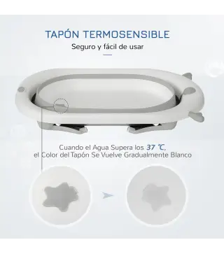Bañera para Bebé Plegable