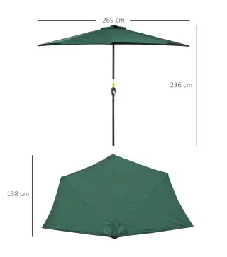 Sombrilla de Jardín