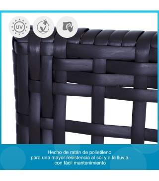 Conjunto de Muebles de Ratán