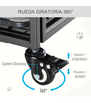 Jaula de Metal para Perros