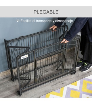 Jaula de Metal para Perros