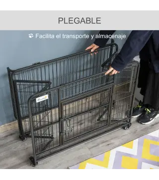 Jaula de Metal para Perros