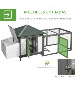 Gallinero de Madera