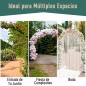 Arco de Jardín con Puerta