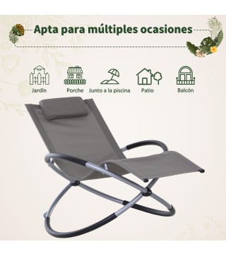 Tumbona Mecedora de Jardín