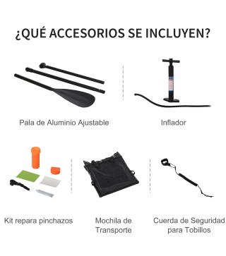 Tabla de Paddle Surf Hinchable
