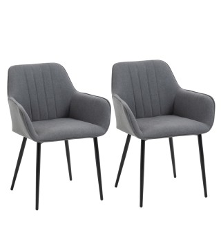 Juego de 2 Sillas de Comedor